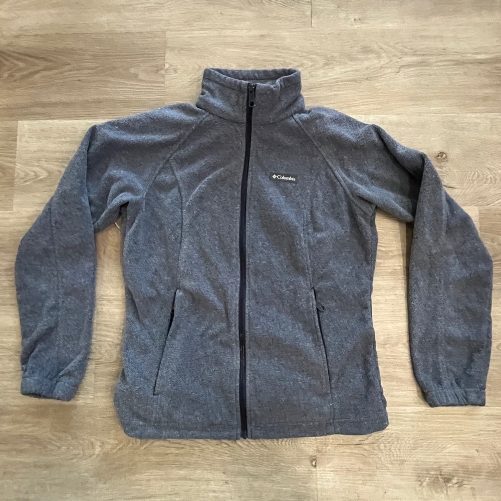 Columbia Benton Springs Fleece Full Zip Jacket Charcoal